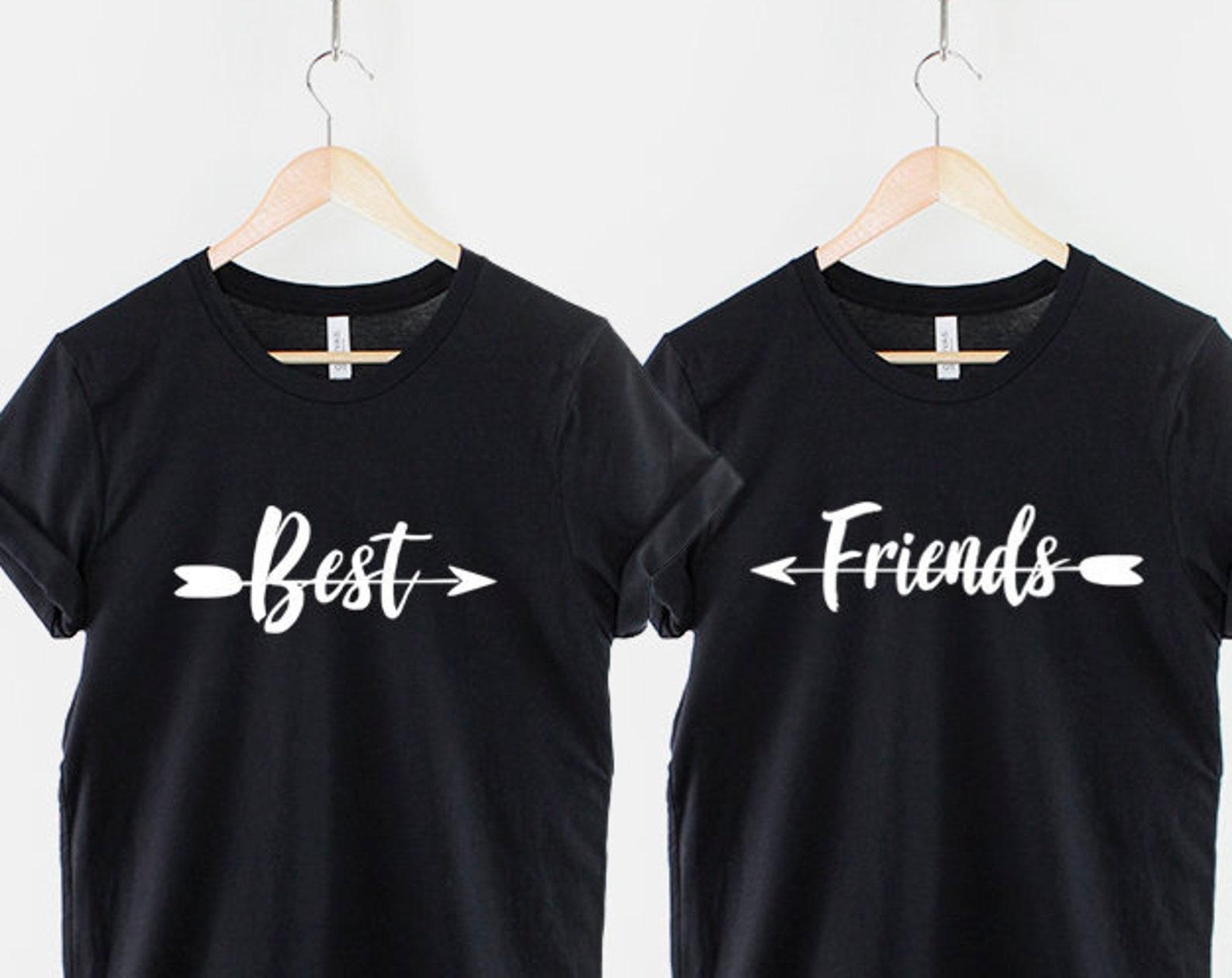 Friendship T-Shirts, Matching Arrows (Unisex XS-2XL Twin Pack) S