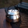 Tea Kettles 0.8L Stainless Steel Boiling Kettle With Foldable Handle Warmer Portable Boiler Dispenser For Countertop Travel