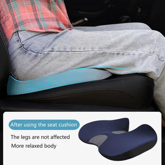 Cheap Ergonomic Car Seat Pressure Improve Cushion Relieve Soft Posture Texture Seat Cushion for Work And Joom