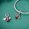 Copper Christmas Theme Charm Collection For 3Mm Original Bracelet Necklace Women Luxury Diy Jewelry Gift