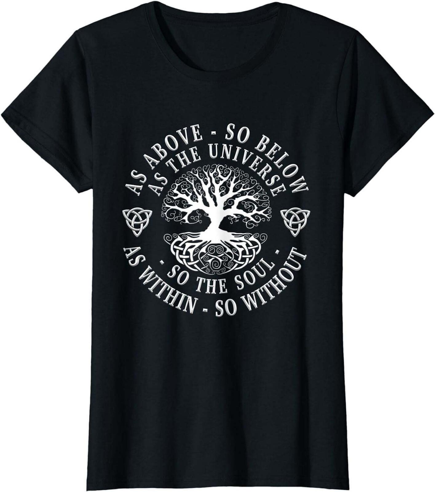 shirt men women As above so below XXL