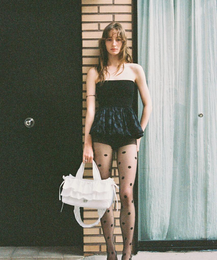 Jedrefeb5 Tiered Ruffle Bag Medium