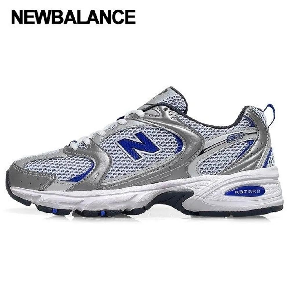 New Balance (Authentic) Unisex 530 Sneakers Silver Metallic Blue U530ADE 225
