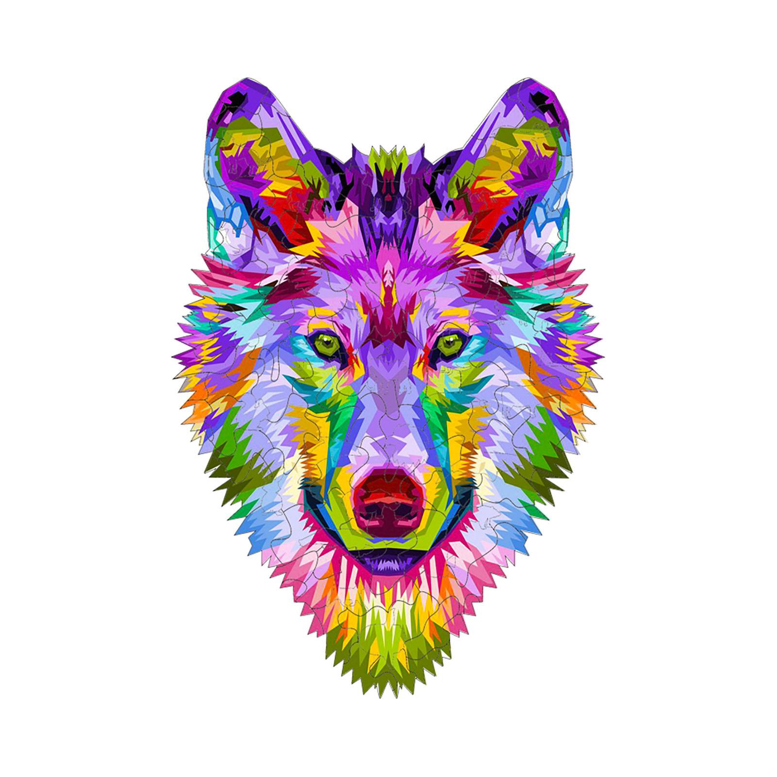 

(H0826)Деревянная головоломка, кусочки уникальной формы, 3D-пазл с животными, подарок для взрослых и детей