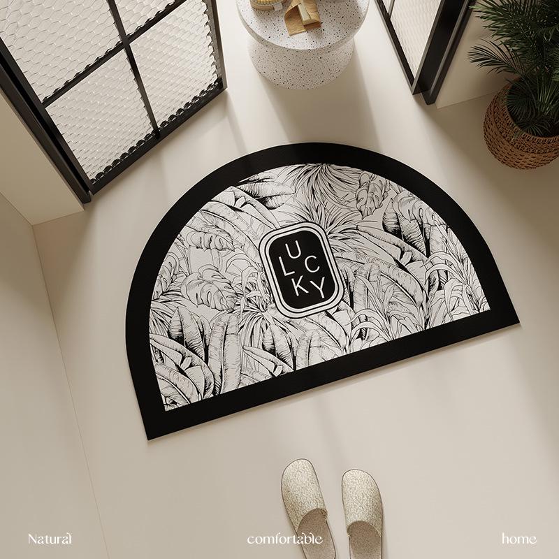 Rychleschnoucí koupelnová předložka z křemeliny: Měkký, Vodu Absorbující, Protiskluzový, Nečistotám Odolný Podlahový Koberec.