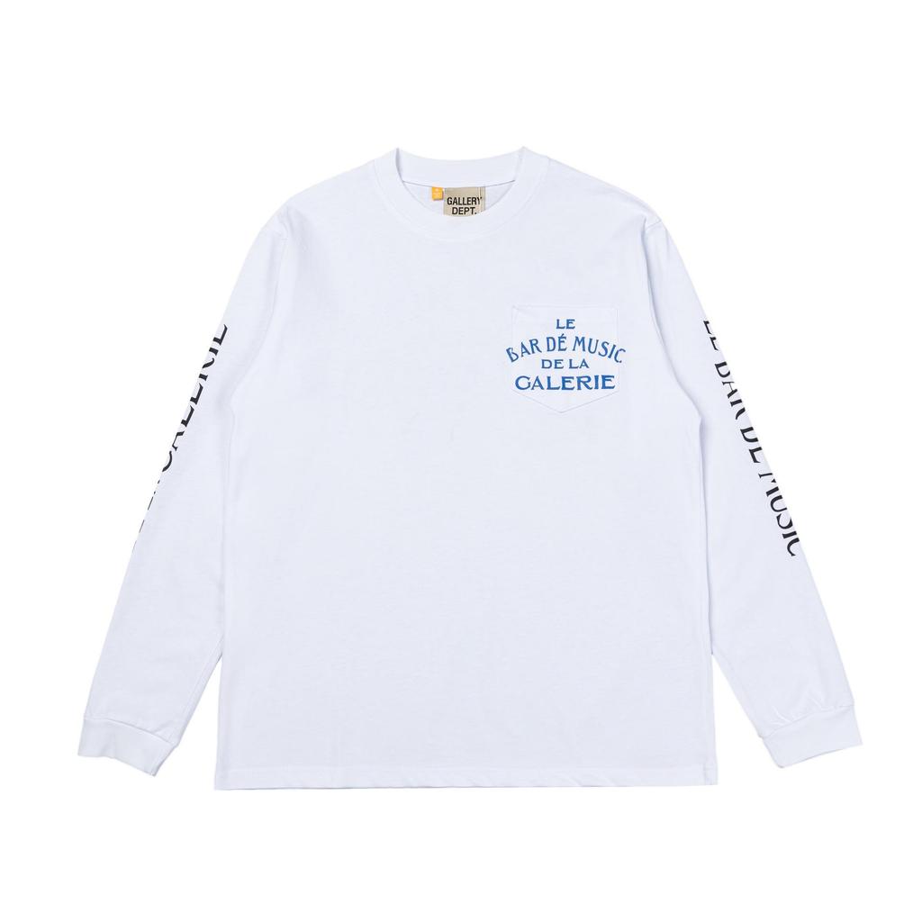Gallery Dept Heart Letter Slogan Long-Sleeve T-Shirt - Men's Trendy Style