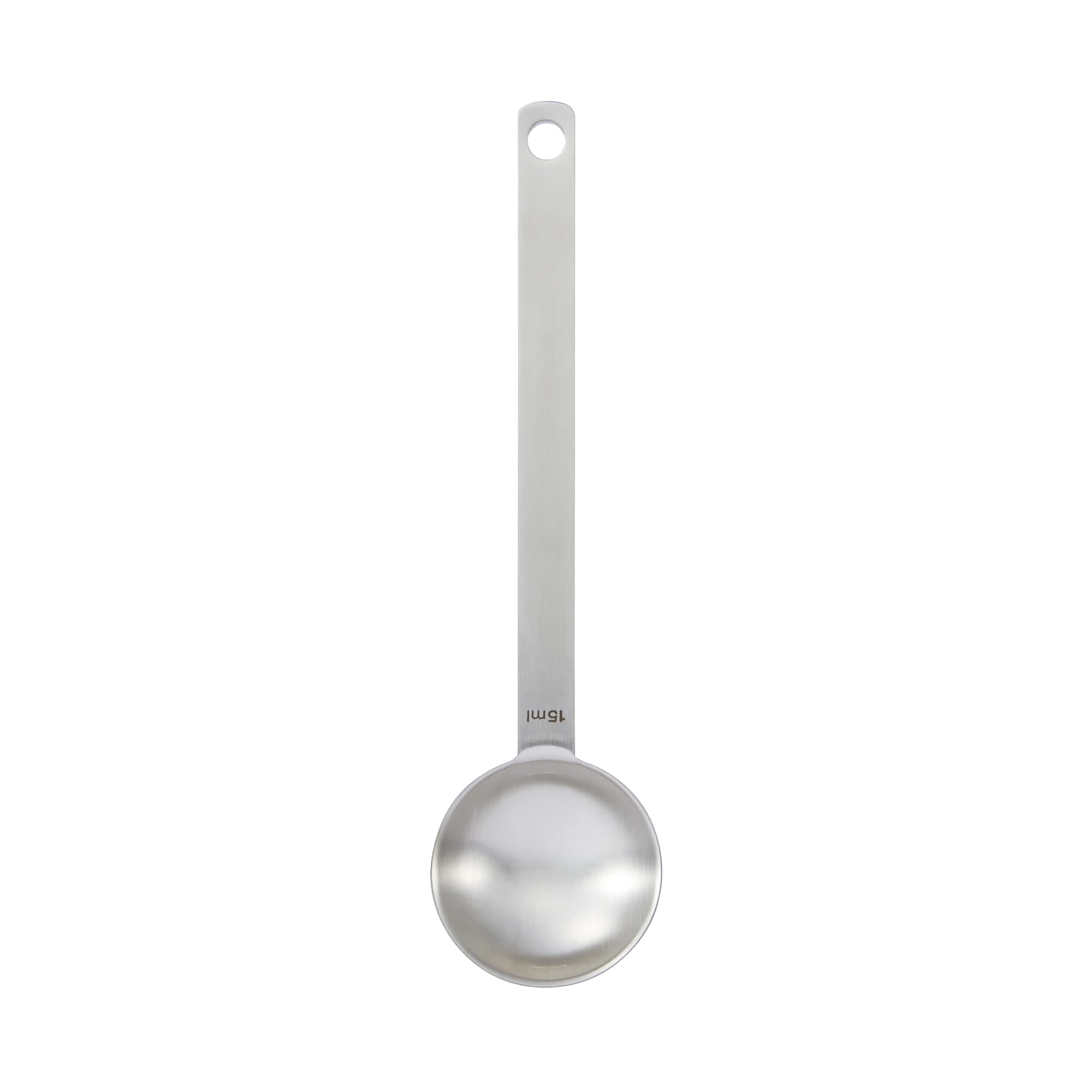 MUJI Measuring Silver MCD55A6S Long-Handled Spoon, Large,