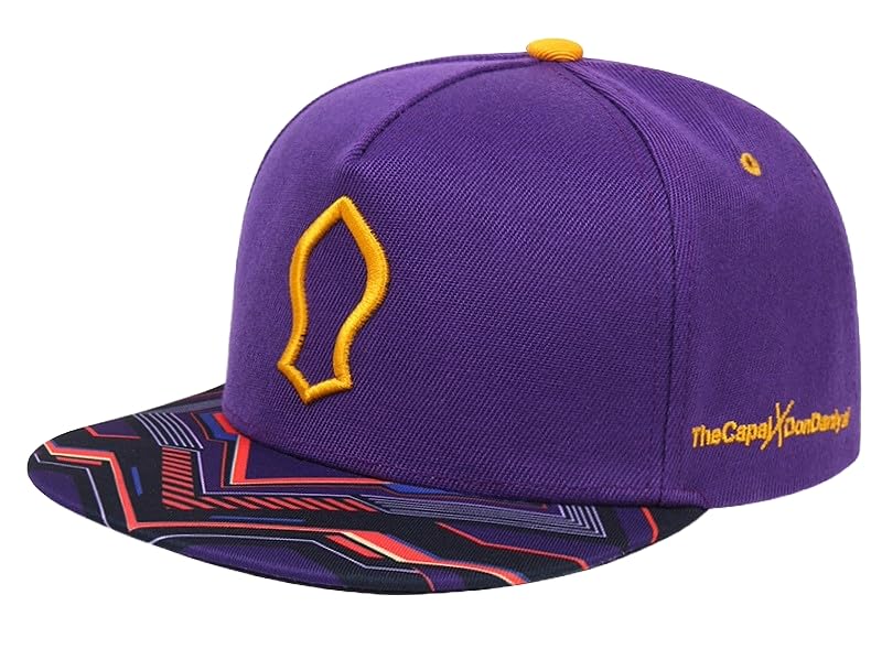 

Sproutsy Men s Flat Visor Snapback Cap, Outdoor Sporty (Purple)