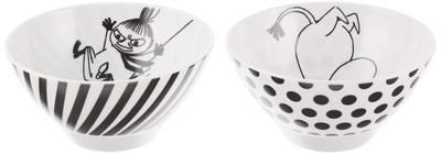 Moomin Bo Foundation Pair Rice Bowl Set MM700-455