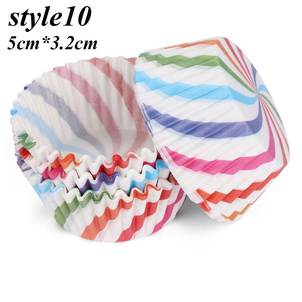 Pastry Tools Baking Mold Muffin Cases Cupcake Wrappers Santa Claus Christmas Cake Paper Cups