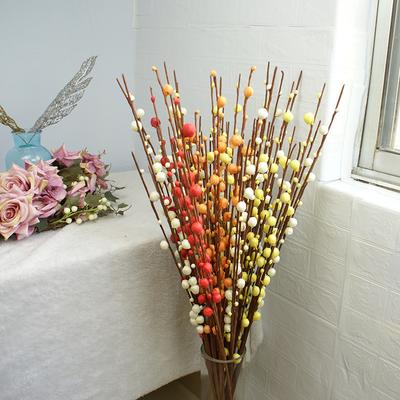 Direct Sales Simulation Silver Willow, Dry Branches Gypsy Stars, Big Buds Landing Silver Willow Living Room Home Decoration Shooting Props