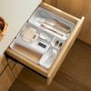 Compartmented Desk and Drawer Storage Box for Stationery, Sundries, Cosmetics, and Kitchen Use