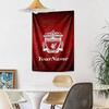 Liverpool Custom Your Name Wall Decor Tapestry Art For Pet Memorial Birthdaywedding Party Backdrop Family Gift