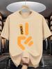 2026 Summer New Style Unisexs Pure Cotton TShirt Street Casual Fashion Soft and Comfortable Simple Letter Pattern Print