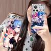 ReZero Rem Ram Matte TPU Mobile Phone Case for Realme GT 8 Neo Pro C75 73 71 C67 65 C55 53 C35 31 C20 15 Colorful Cover