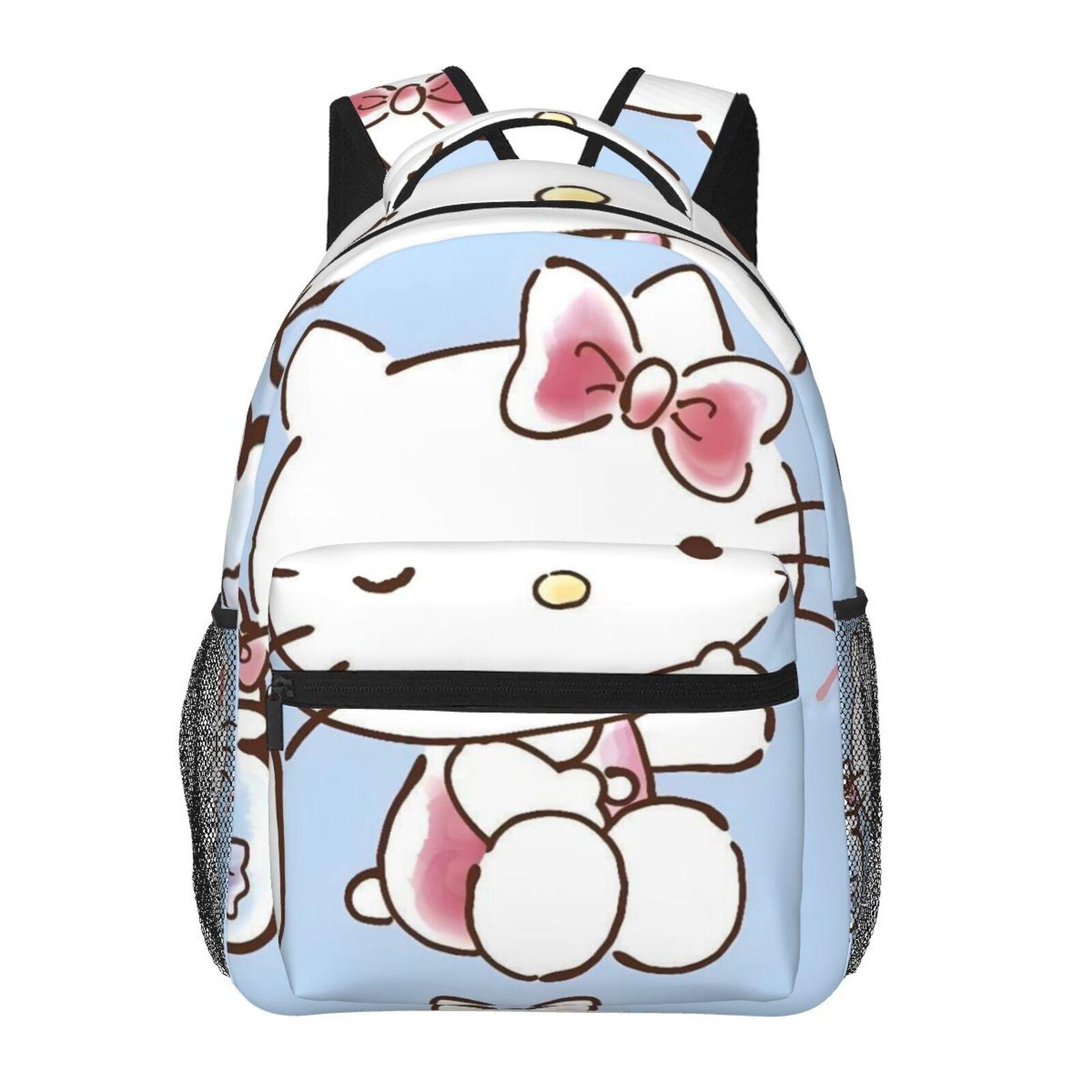 Fully Printed Schoolbag, Primary And Secondary School Student Backpack, Large Capacity Cartoon Animation Backpack