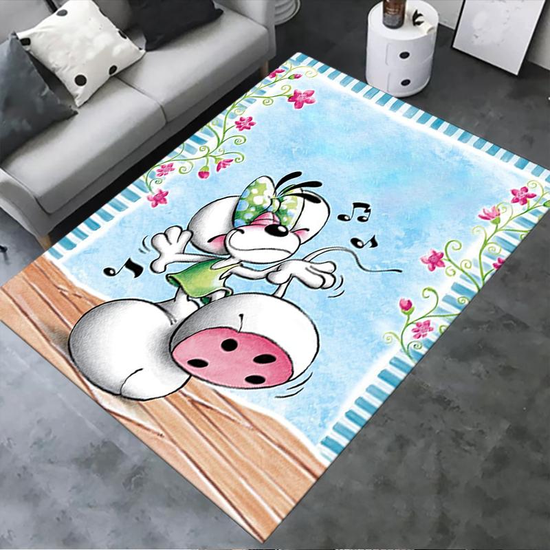 2025 Nuovo Tappeto diddl per Soggiorno Camera da Letto Casa Decorazione Divano, Tappetino Antiscivolo per Giochi Bambini