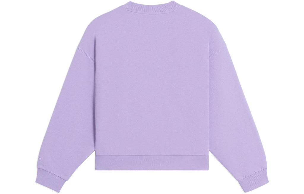 Li Ning Sweatshirt Women's Purple AWDS634-3