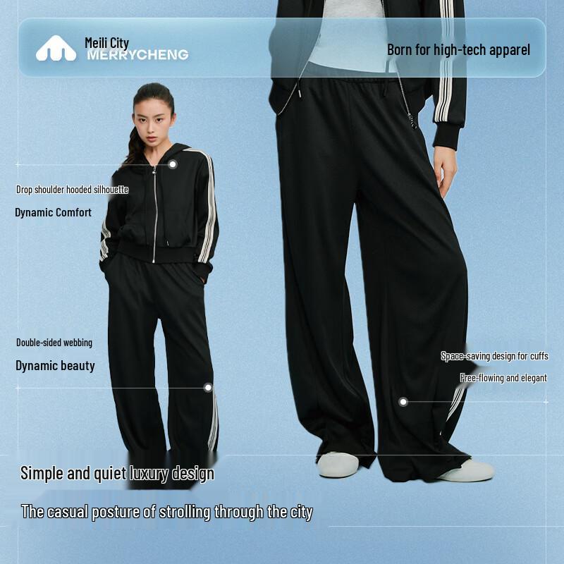 

Women s Loose Fit Straight Leg Sweatpants L