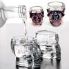 Skull Head Shot Glass Cup Beer Mug Wine Glass Mug Crystal Whisky Vodka Coffee Cup 25ml~150ml Gift Bottle Shot Glasses Skull
