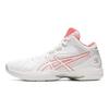 Asics Scarpe da Basket Mid-Top con Lacci a Punta Rotonda Gel-Hoop V13 Scarpe da Basket da Uomo Bianco Rosso 1063A035-103