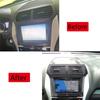 For Ford Explorer 2011 2012 2013 2014 2015 Carbon Black Interior Console Navigation Cover Frame Trim ABS Car Accessories 1pcs