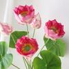 Artificial Lotus Pond Decor: Single Display for Living Room, Photo Props, or Landscaping