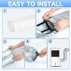 Portable Insulation Sleeve Heat-Resistant Hose Protective Cover  Home Use