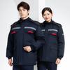Winter Workwear Cotton Jacket Men - Antistatic Thickened Warm Uniform Gas Station Engineering Labor Protection