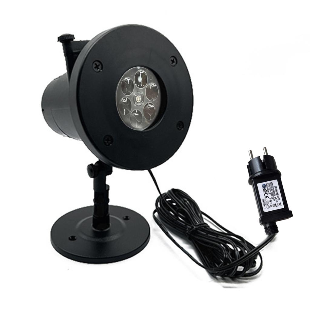Snowflake Projector Lights Waterproof LED Snowfall Lights Christmas Snowflake Projection Lights for Christmas Decorations Lights