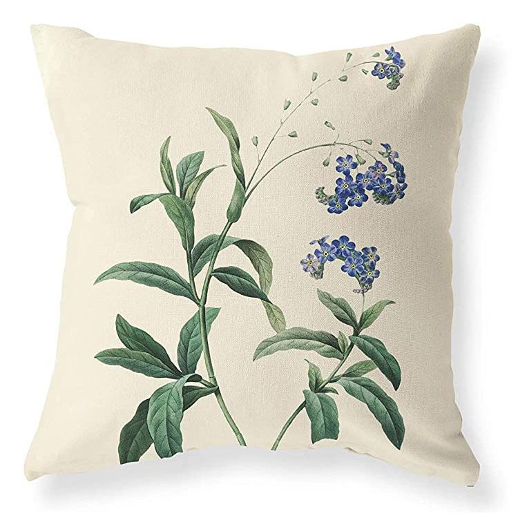 Daisy Sunflower Pillow Case Spring and Summer Home Decoration Pillow Case Pillow Case Cushion Case