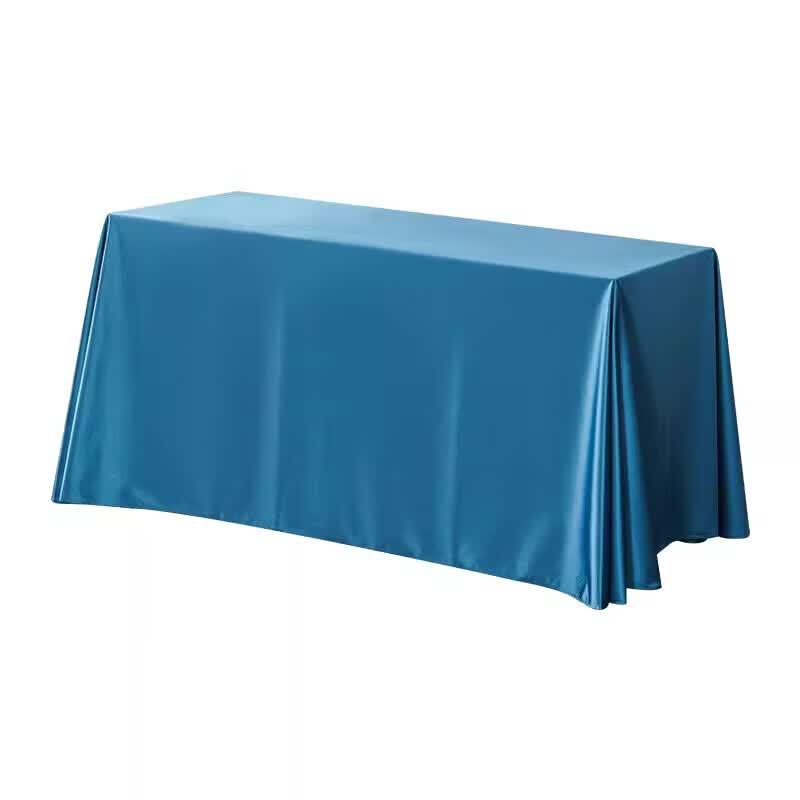 Premium Satin Rectangular Conference Tablecloth