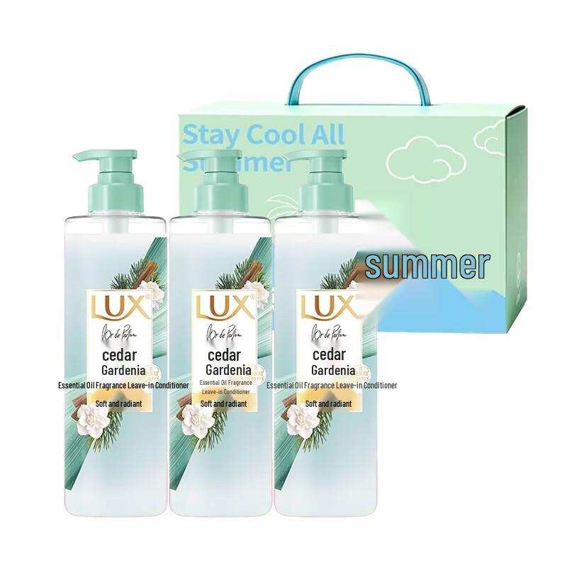 LUX Essential Oil Fragrance Conditioner - Cedar Gardenia Scent