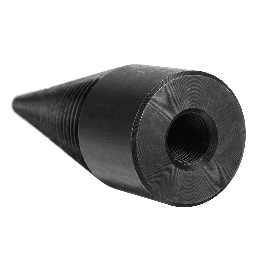 4Pcs 32/42mm Firewood Splitter Drill Bit Round/Hex/Triangle Shank Wood Cone Reamer Punch Driver Step Drill Bit Woodworking Tool