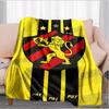 Sport Club Football Crest Printed Throws Blanket Soft Flannel Blankets for Couch Bed Gifts for Men Women Picnic Blanket Christmas Gifts