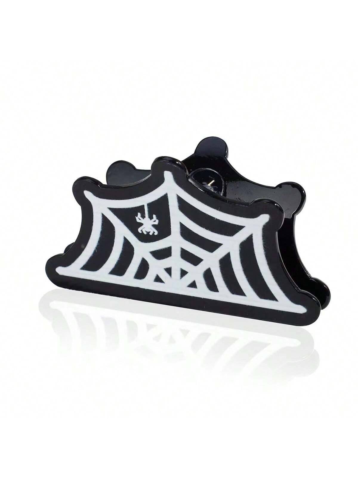 

1 шт. заколка для волос на Хэллоуин Привидение Летучая мышь заколка для тонких волос, милая заколка в форме оранжевой тыквы, аксессуар для волос для вечеринки