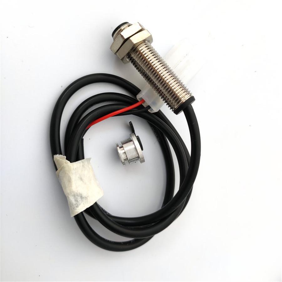 DC 12V LCD Digital Odometer Tachometer For 2 and 4 Cylinder Motorcycles