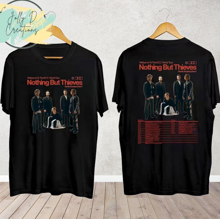 Nothing But Thieves Shirt  Nothing But Thieves 2023 Tour Shirt Unisex T-Shirt XXXL
