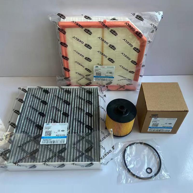 3pcs/set Cabin Air Filter / Engine Oil Filter /  Air Filter for Geely Manjaro S / Manjaro 1.5T/2.0T 1.5T