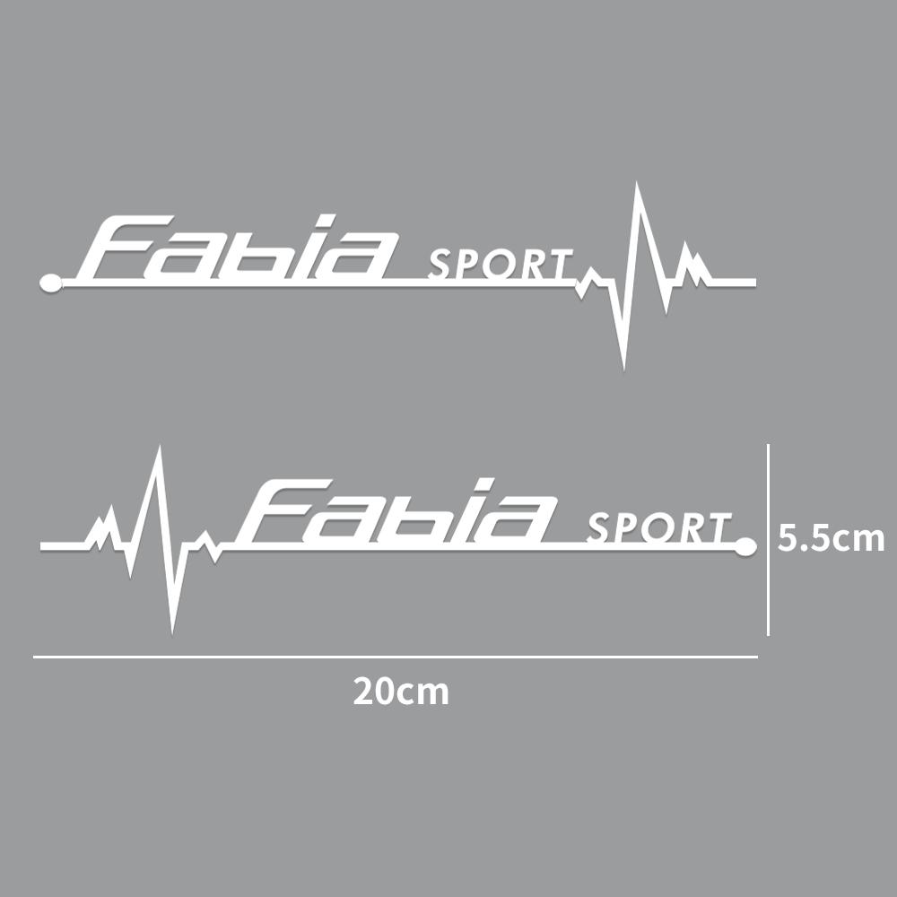 2pcs Car Body Window Vinyl Sticker Decor Accessories Auto Styling For Skoda Octavia Superb Scala Rapid Kamiq Fabia Kodiaq S VII kybf34