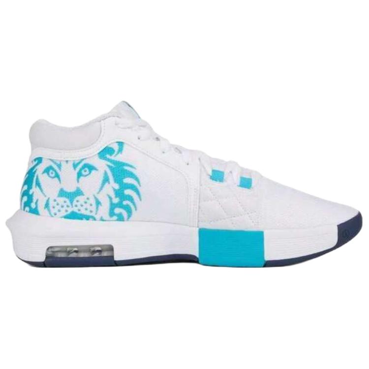 Nike Witness 8 Comfortable Soft Fabric Non-Slip Wear-Resistant Low-Top Basketball Shoes Men Sneaker White HQ2140-101