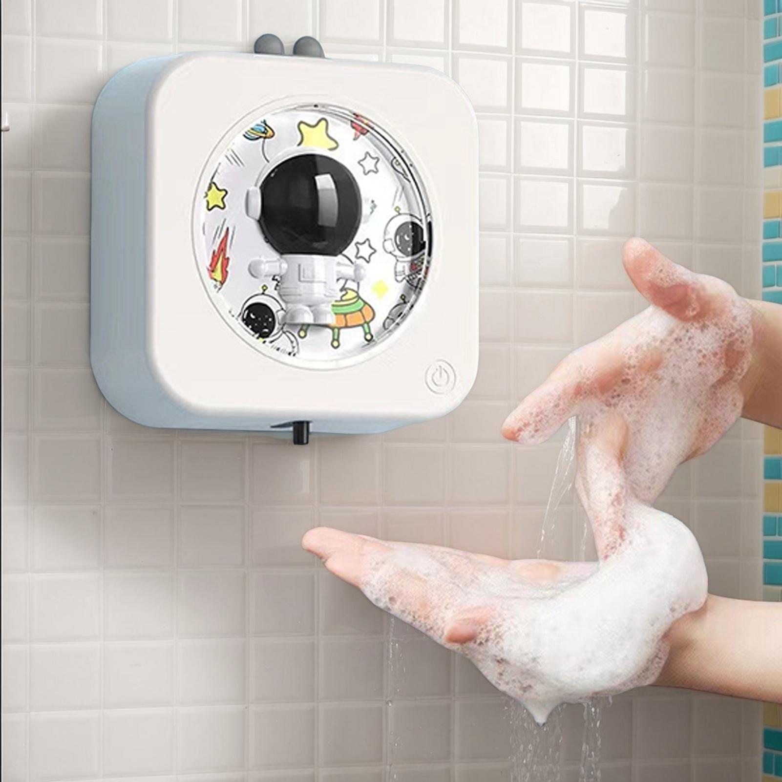 

Touchless Hand Soap Dispenser 350ML Astronaut Foaming Container Rechargeable Adjustable Foam Soap Dispenser For Bathroom Kitchen CN