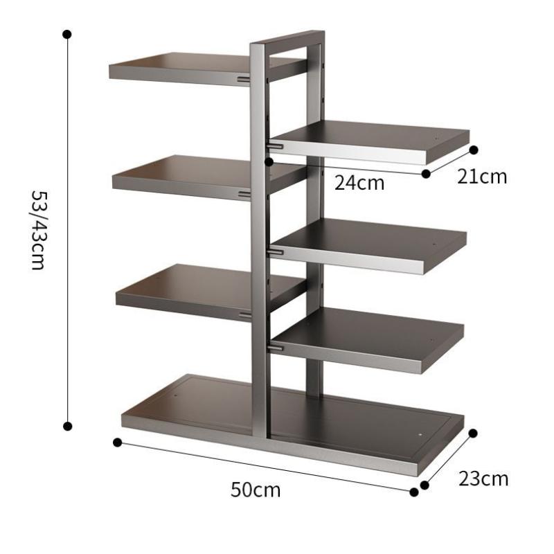 Kitchen stainless steel storage rack, sink, multi-layer household rack, kitchen supplies Pot rack is specially designed for storing pots and utensils
