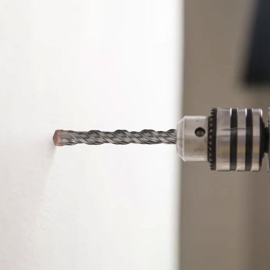 Double Auger Hammer Drill Bits for Precision Cutting 5pcs Carbide Steel Set for Electric Drills and Drilling Machines