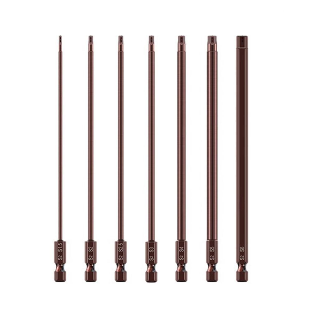 1pc 150mm Hex Screwdriver Bits Alloy Steel Magnetic Hex Head Screwdriver Bits Screw Driver Wrench Drill Bits Power Tool