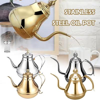 Stainless Steel Oil Pot Oil Filter Large Capacity Multifunction Pot Oil Supplies Home Kitchen Pot Restaurant Accessories Wa P1D2