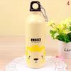 Aluminum Sports Water Bottle Large Capacity Anti Drop Cartoon Korean Version Children's Water Cup Gift Cup Animal Creative Cup
