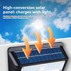 Solar Wall Light with Human Body Induction, Waterproof Outdoor LED Garden Wall Lamp, Motion Sensor Security Lighting for Yard Patio Street Fence