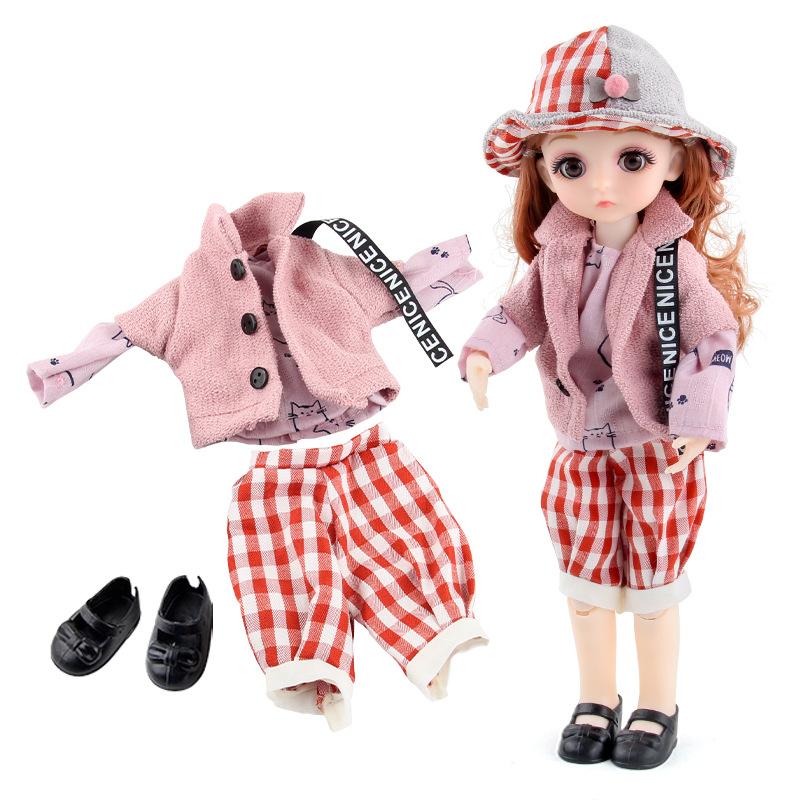 Constellation Vinyl Doll Girl Toy 13 Joint Dressup Cancer Doll Princess Large Gift Box