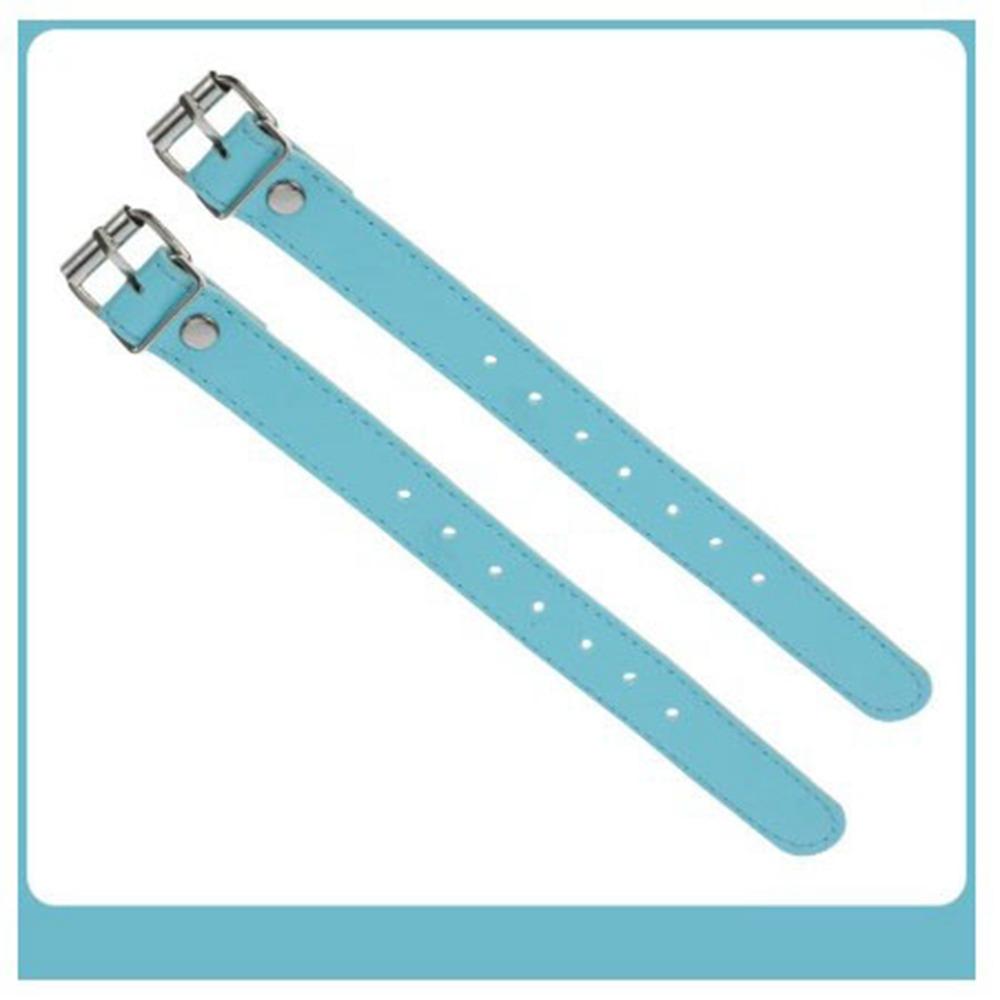 

1pair 22*2cm Bicycle Basket Straps Leather 7 Colors Cargo Rattan Baskets Replacement s Bicycle Buckle Belt Hardware Accessories синій